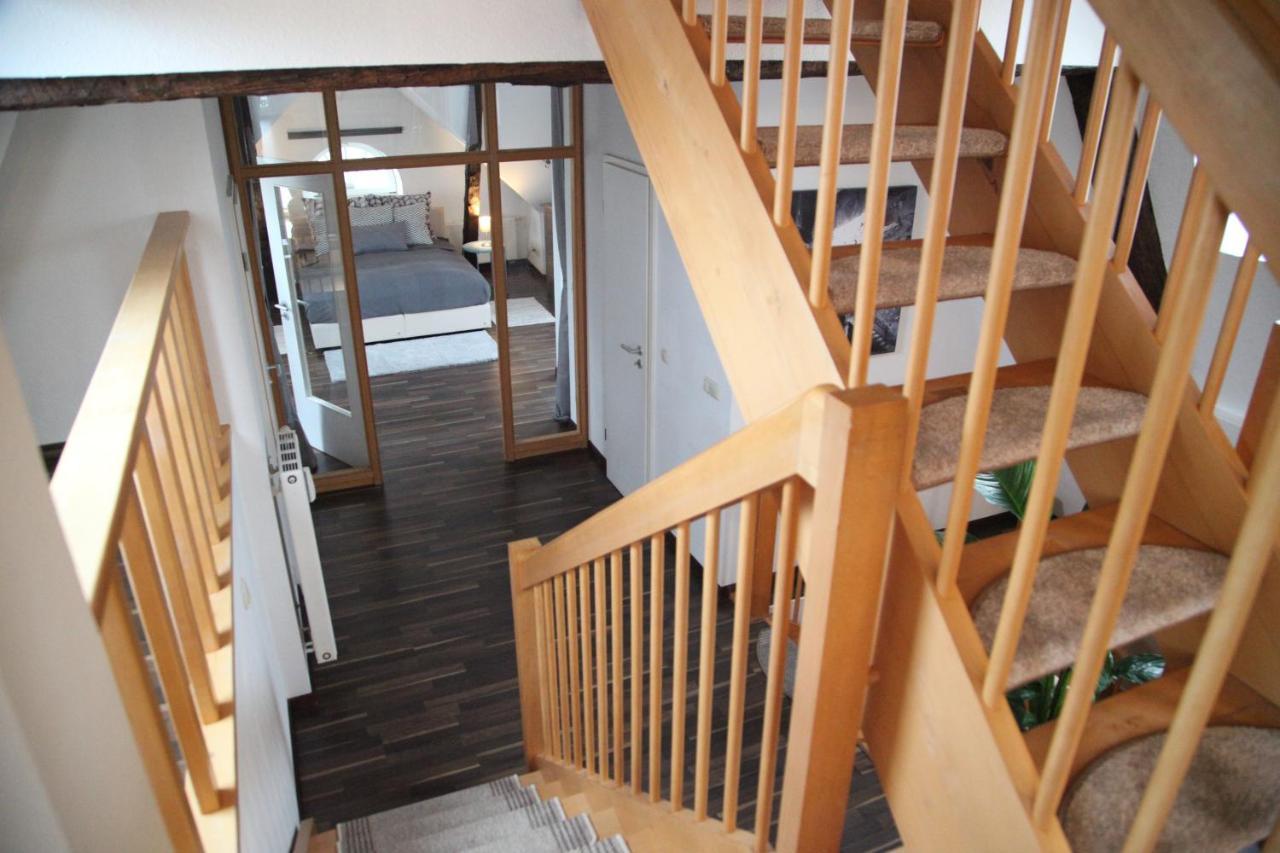 Wunderschoene Dachgeschoss - Maisonette Rostock Exterior foto